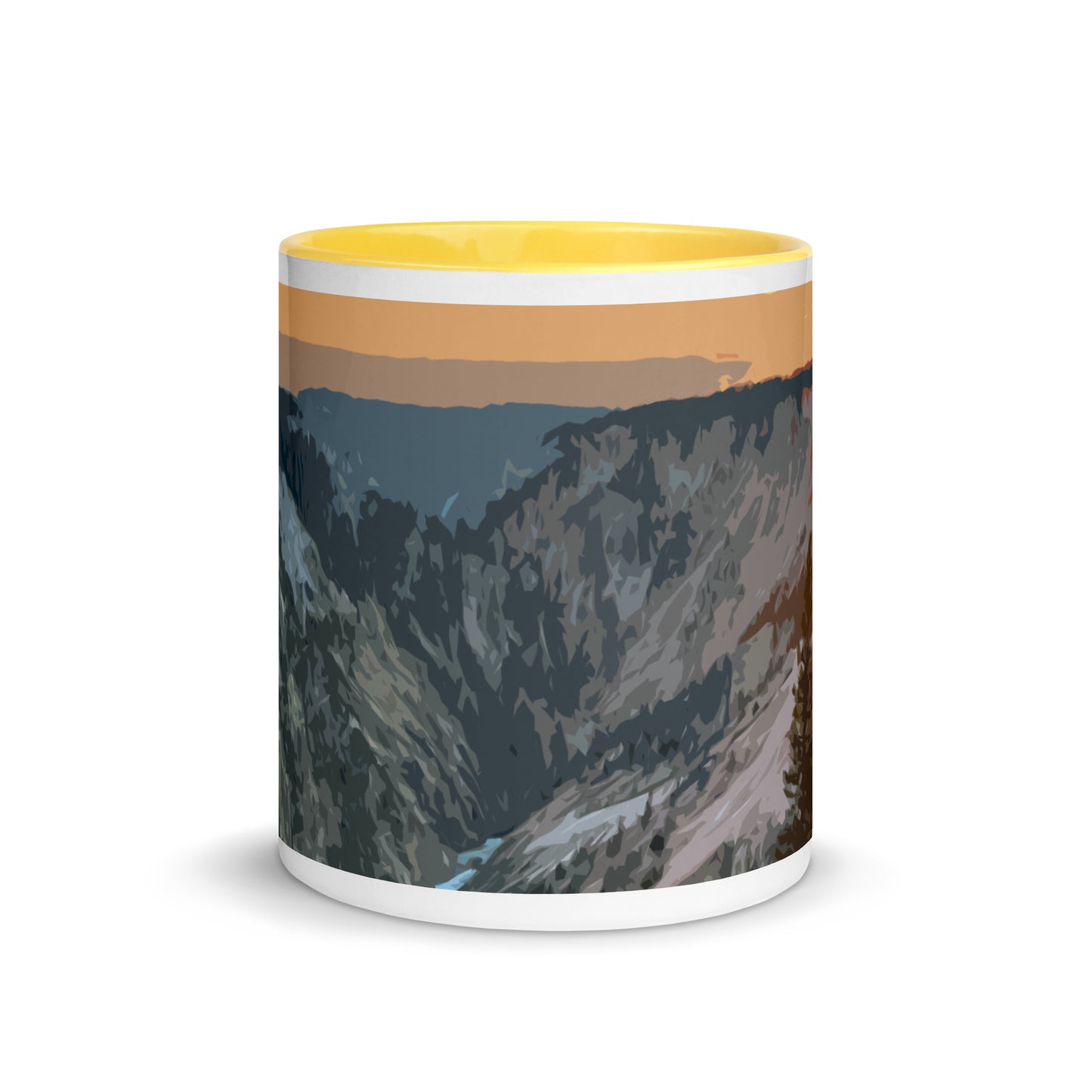 Limited Edition Yellowstone Sunset Color Mug