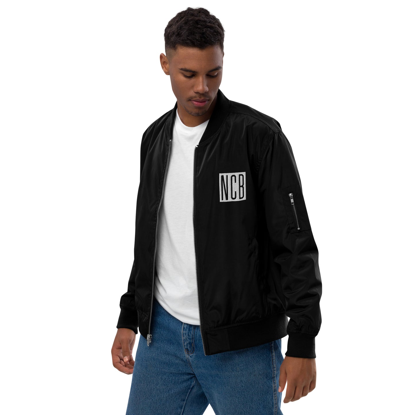 NCB Premium recycled bomber jacket