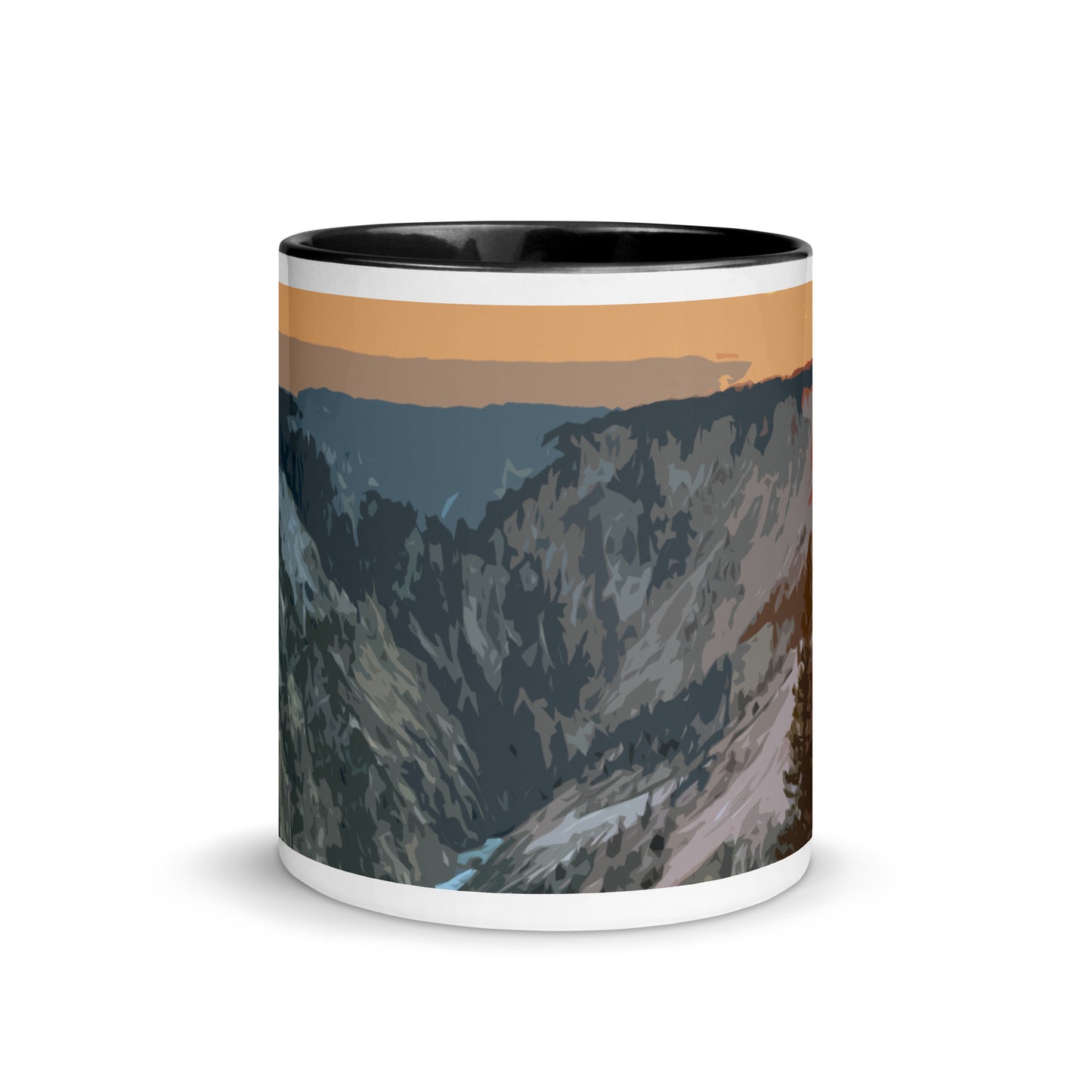Limited Edition Yellowstone Sunset Color Mug