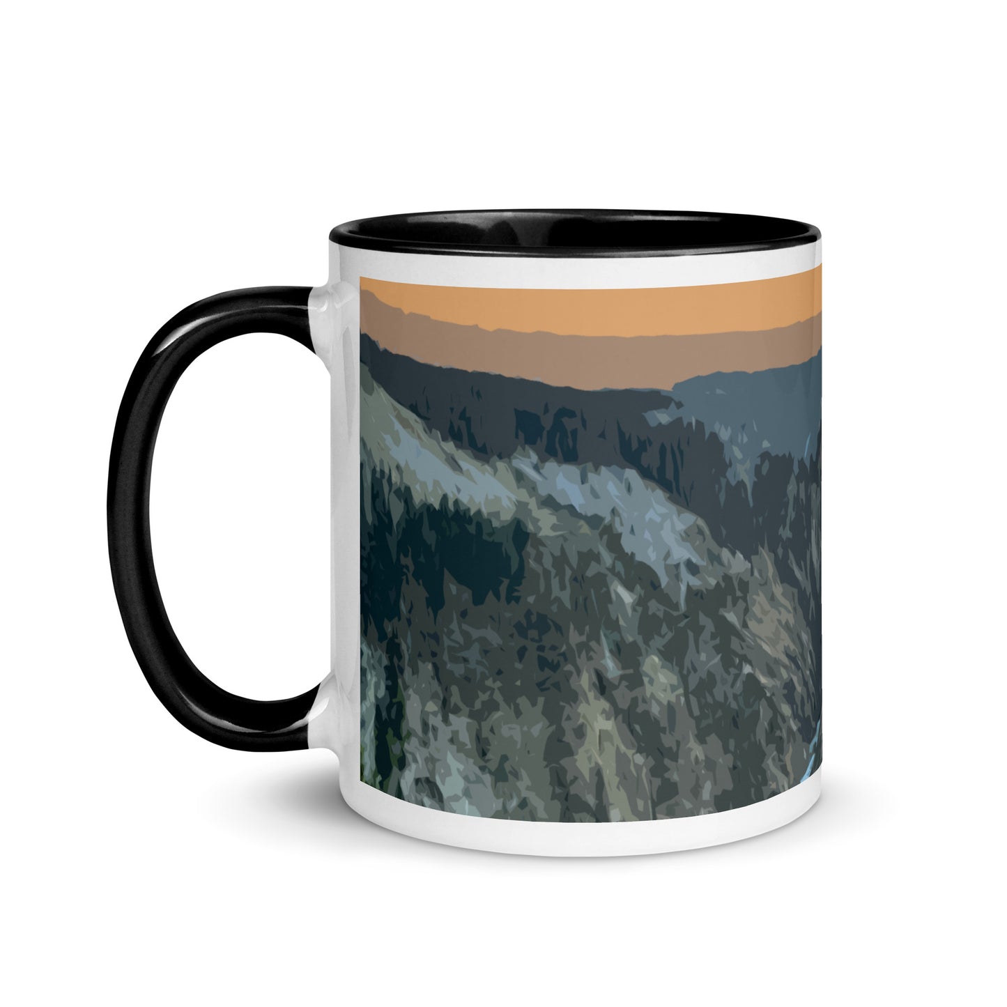 Limited Edition Yellowstone Sunset Color Mug