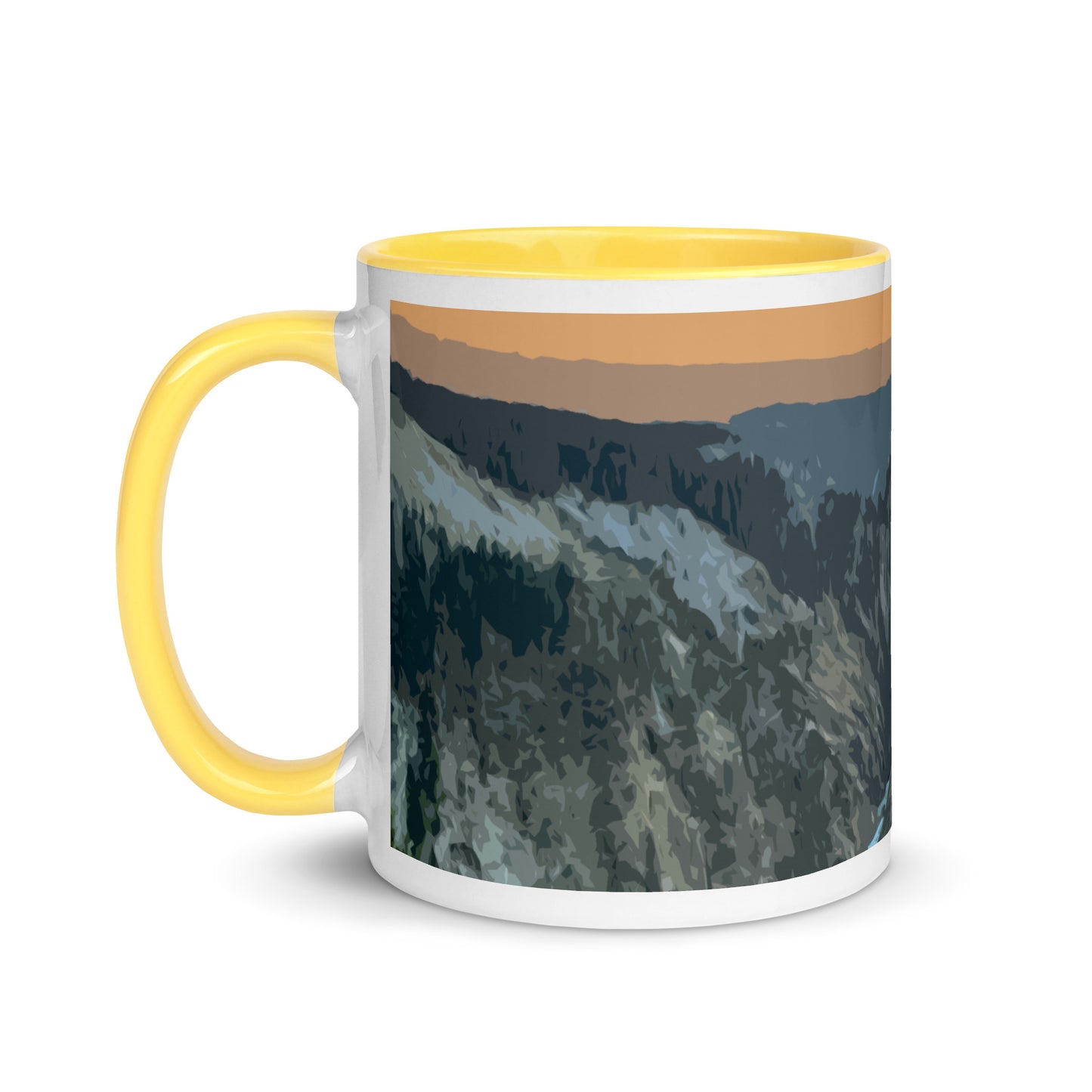 Limited Edition Yellowstone Sunset Color Mug