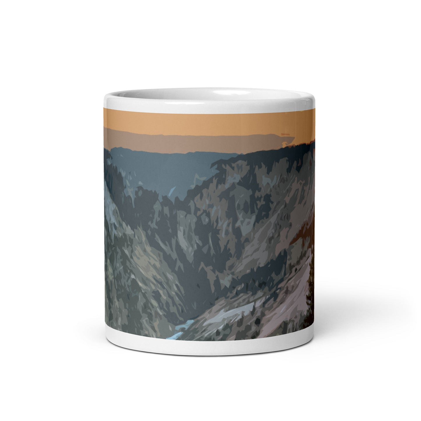 Yellowstone Sunset Mug